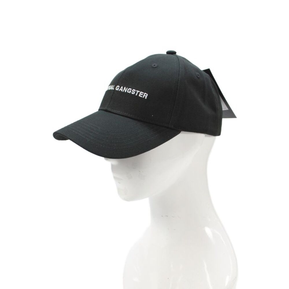 Spiritual Gangster Womens Cotton Embroidered Baseball Black Size OS